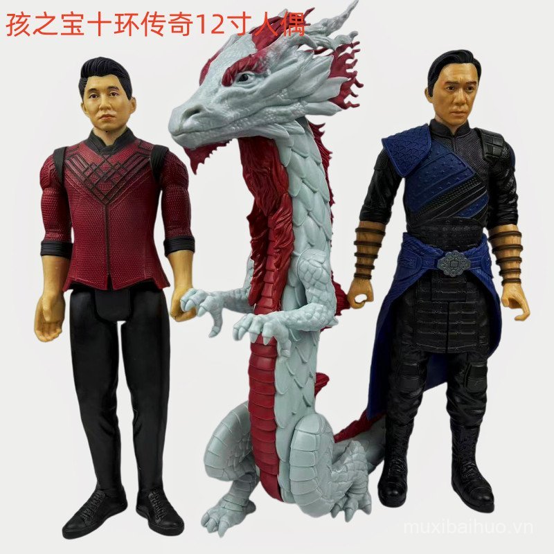 Hasbro Marvel Ten Nhẫn Đồ trang trí búp bê Inch dân sự và quân sự thời trang huyền thoại