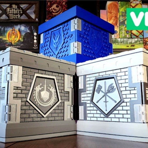 DnD MagiCrate 2.0 | LabRat3D | The Modular and Portable GM DM Kit Hộp Đựng Xúc Xắc D&D DnD RPG Board