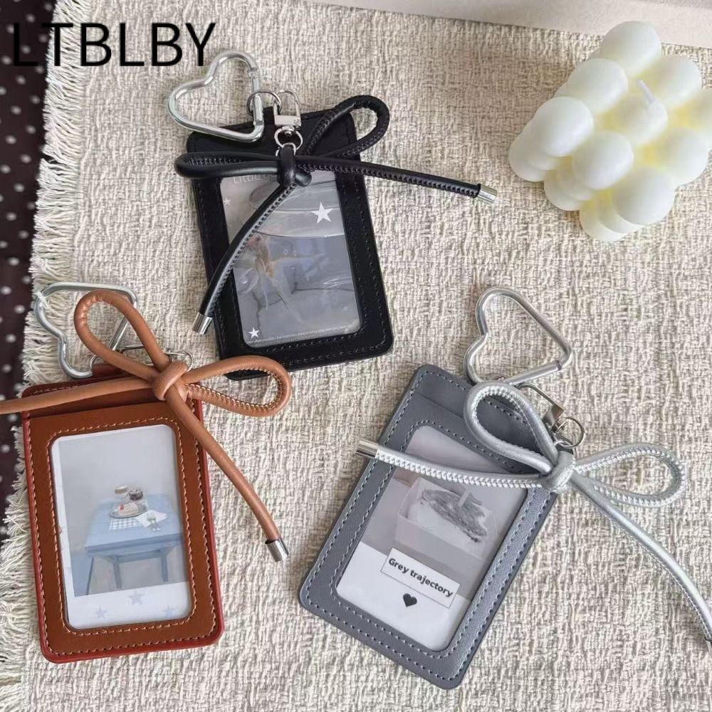 Hộp đựng thẻ LTBLBY, Bao da PU Y2k Kpop Idol Photocard, Túi đựng thẻ ảnh INS Idol