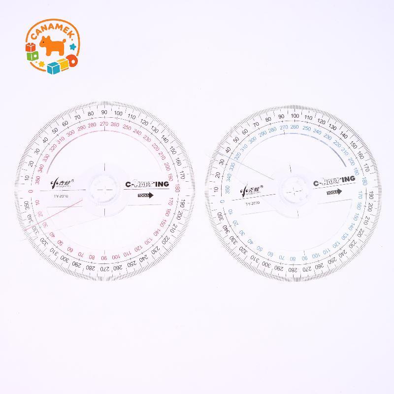 CANAMEK 1 / 3 / 5 Cái Dụng Cụ Đo Thước Vòng Tròn Dụng Cụ Soạn Thảo Hình Học Toán 360 Độ Cho Lớp Học 