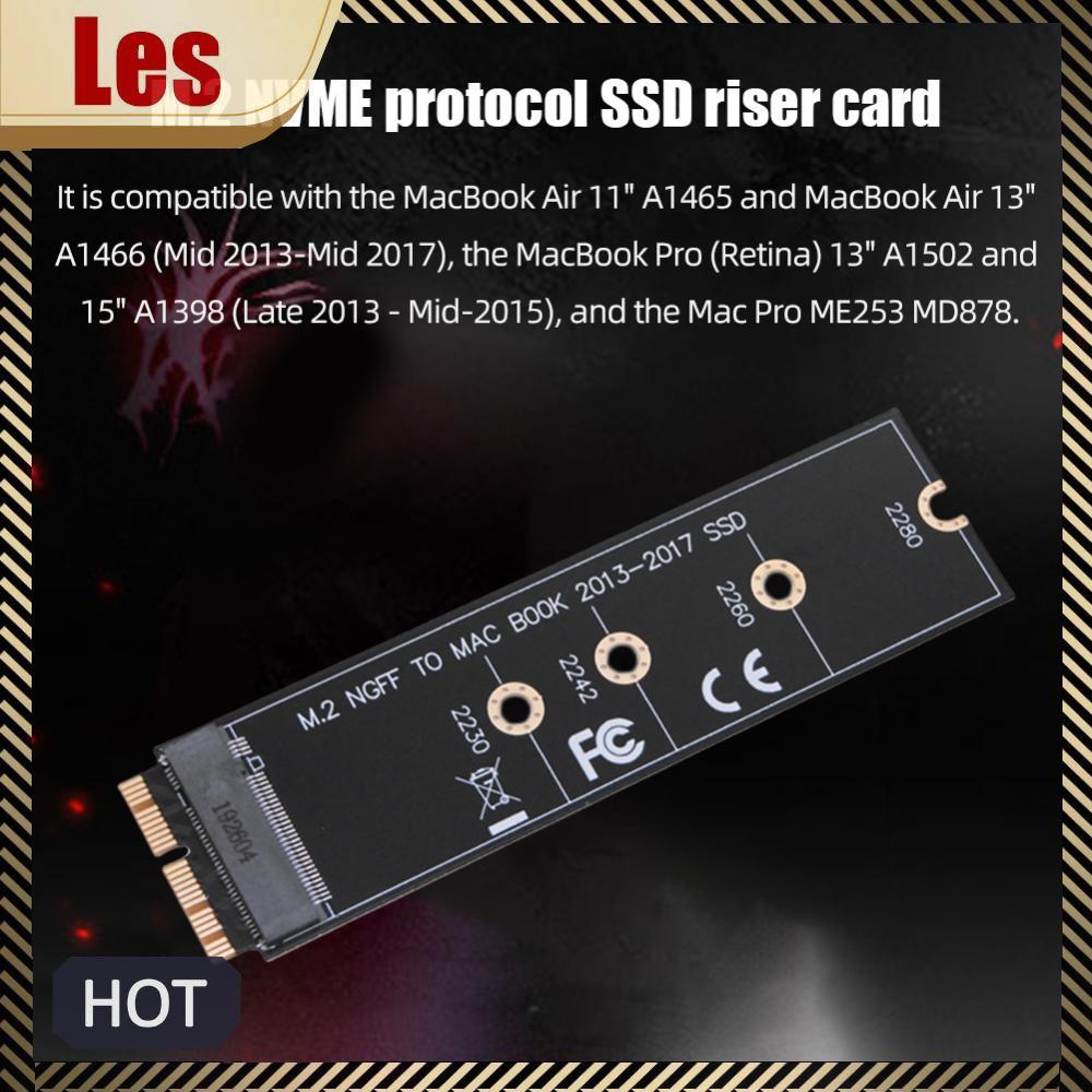 M.2 NVME SSD Chuyển Đổi PCB Solid State Drive Adapter Thẻ Cho Air 2013- 2017 Cho Pro A1465 A1466 A13