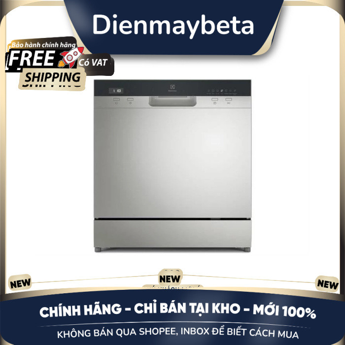 [KHÔNG BÁN QUA SHOPEE] EFC3862MS Máy rửa chén/bát mini Electrolux EFC3862MS