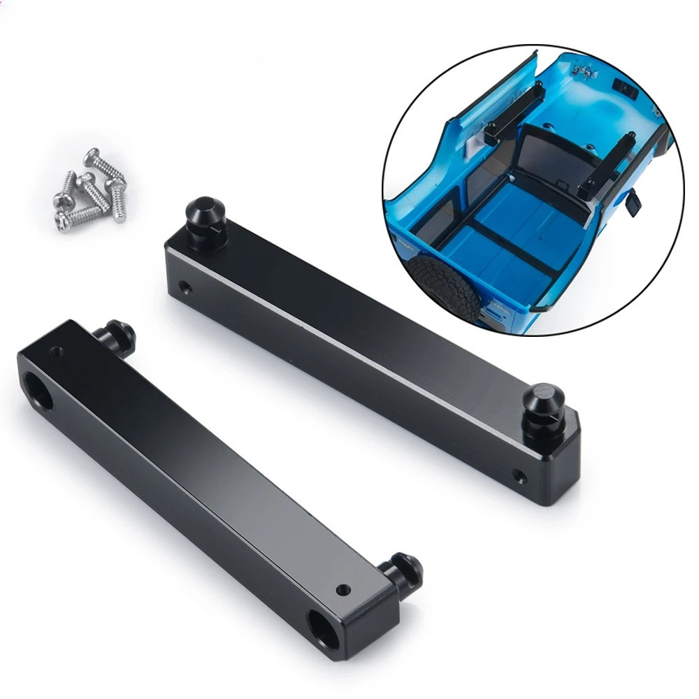 1 / 18 1 / 24 Xe RC 2 Chiếc Thân Kim Loại Nâng Cao Giá Đỡ Phù Hợp Với Kyosho Mini-Z 4X4 Jimny Wrangl