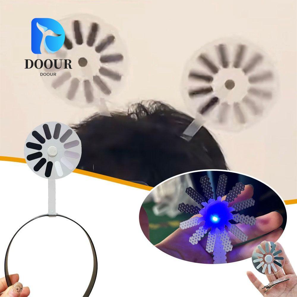 DOOUR Brain Loading Hair Clip, Máy tính vui nhộn Tải băng đô Vấn đề tín hiệu Băng đô, Xoay sáng tạo 