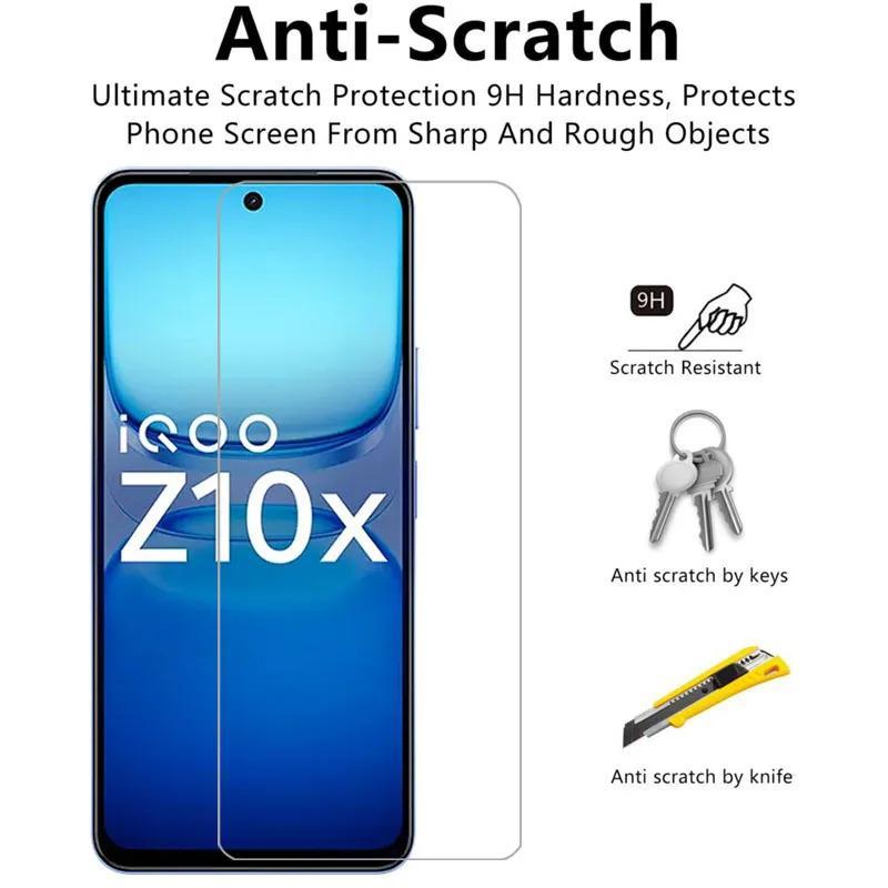 Thích hợp cho vivo iqoo z10x Vỏ điện thoại Kính cường lực, Thích hợp cho iqooz10x z 10x 10 z10 x zx1