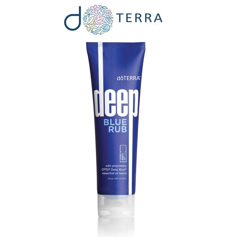 Kem làm dịu da DoTERRA Deep Blue Rub 120ml giúp giảm đau cơ thể ở cơ bắp và khớp Kem chăm sóc cơ thể