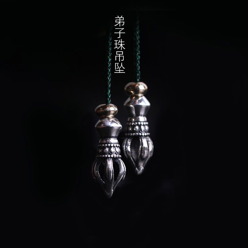 Thép Vàng Pestle Mini Quỷ Nhỏ Pestle 108 Hạt Vòng Tay Vòng Tay Wenwan Phụ Kiện Đay Hạt Tay Đuôi 5.25