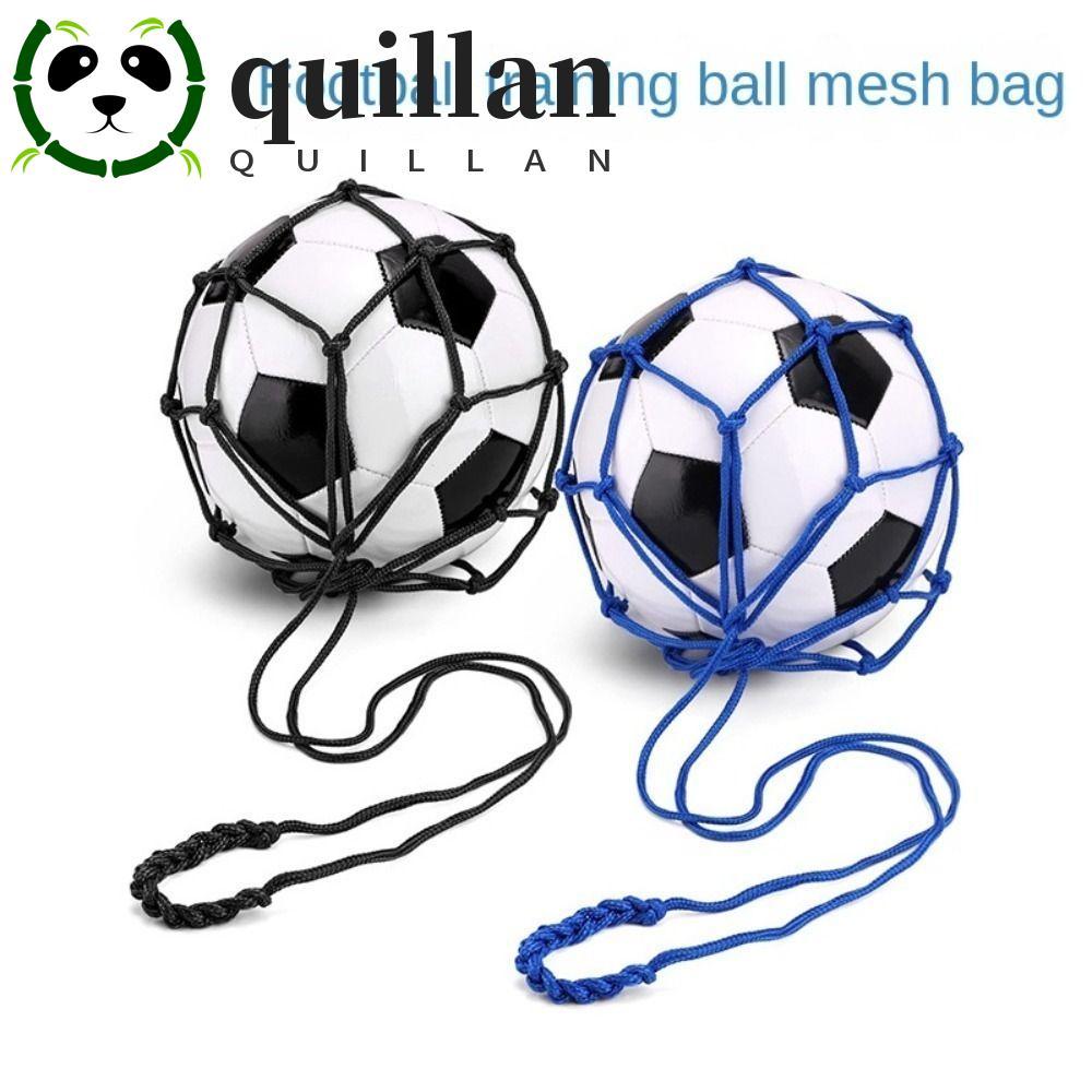 QUILLAN Bóng Đá Lưới Kicker Huấn Luyện, Phụ Kiện Bóng Đá Đen Bóng Đá Huấn Luyện Viên Bóng Đá Túi Lướ