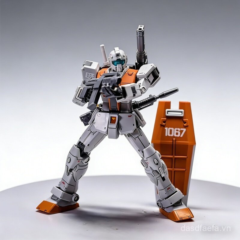 BANDAI Thai | Double Cannon Gk 65297 Maroc Gm Hg 1 / 144 Nhân Vật Hành Động Bộ Mô Hình Nhựa Đồ Chơi 