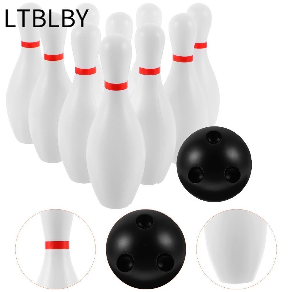 Trò chơi bowling LTBLBY, Bộ đồ chơi bowling bằng nhựa màu trắng, Đồ chơi bowling vui nhộn cho trẻ em