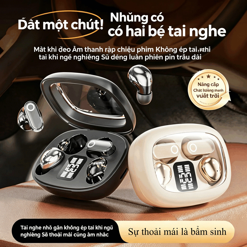 2026 Mới - Tai Nghe Bluetooth Không Dây Nhét Tai màn hình hiển thị pin kỹ…
