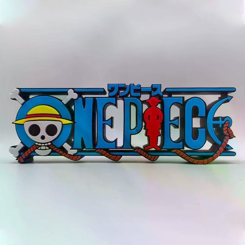 / / 530 One Piece One Piece One Piece Ký Hiệu Đứng Logo Biển Hiệu Hình-Dây Ba Chiều Phông Chữ Logo H