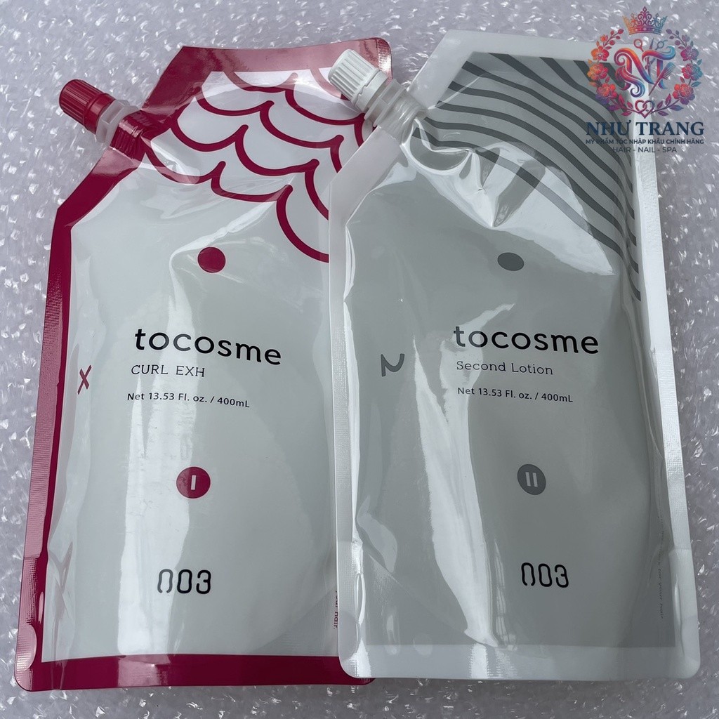 Cặp uốn cao cấp Tocosme 003 Number Three 400mlx2 .NT