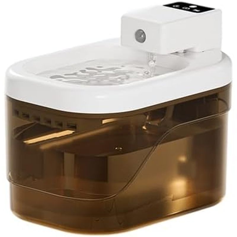 Automatic Dog Water Fountain Dispenser Large Capacity Quiet Indoor Pet Drinking Mute Waterer Sensors