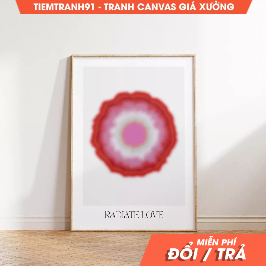 Tranh treo tường, Aura Poster, Spiritual Wall Art, Gradient, Angel Numbers, Affirmation Wall Art. (1
