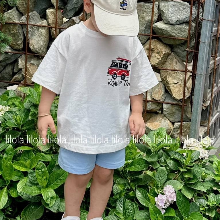 [CALO KIDS] Sét cộc tay Roadtrip Time cho bé trai CL12