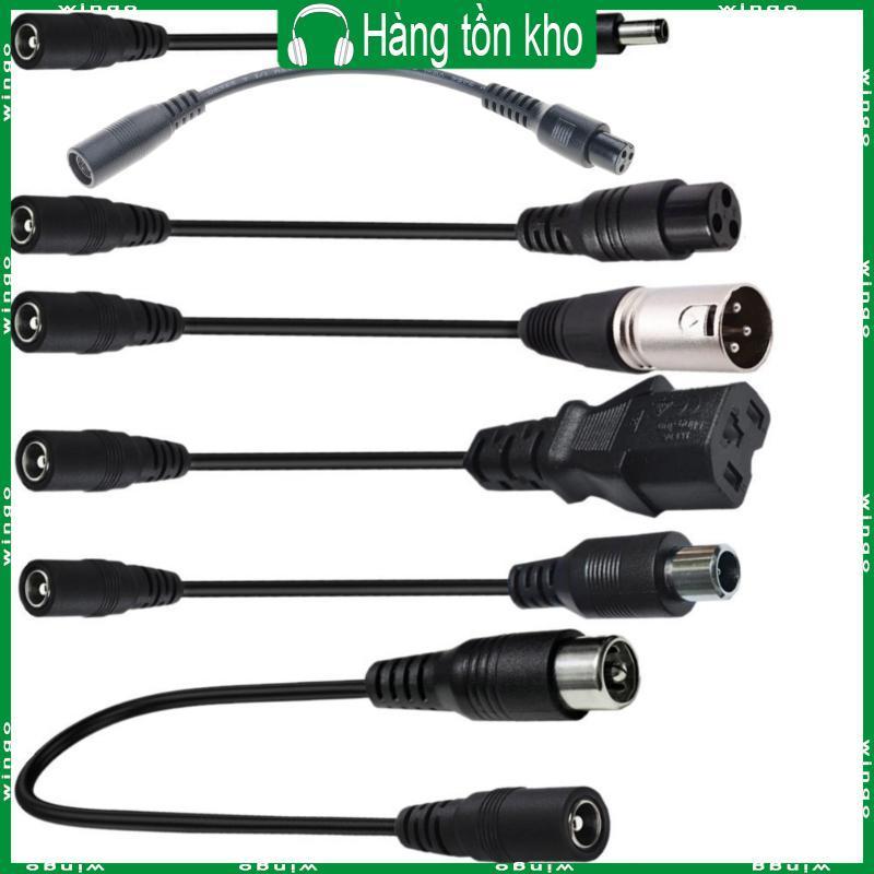 Copper Wire DC5521 Female to 3PIN Aviation Head Adapter Cable Converter Cord