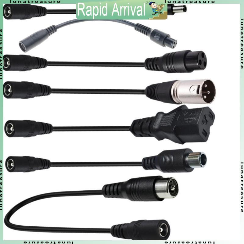 Copper Wire DC5521 Female to 3PIN Aviation Head Adapter Cable Converter Cord