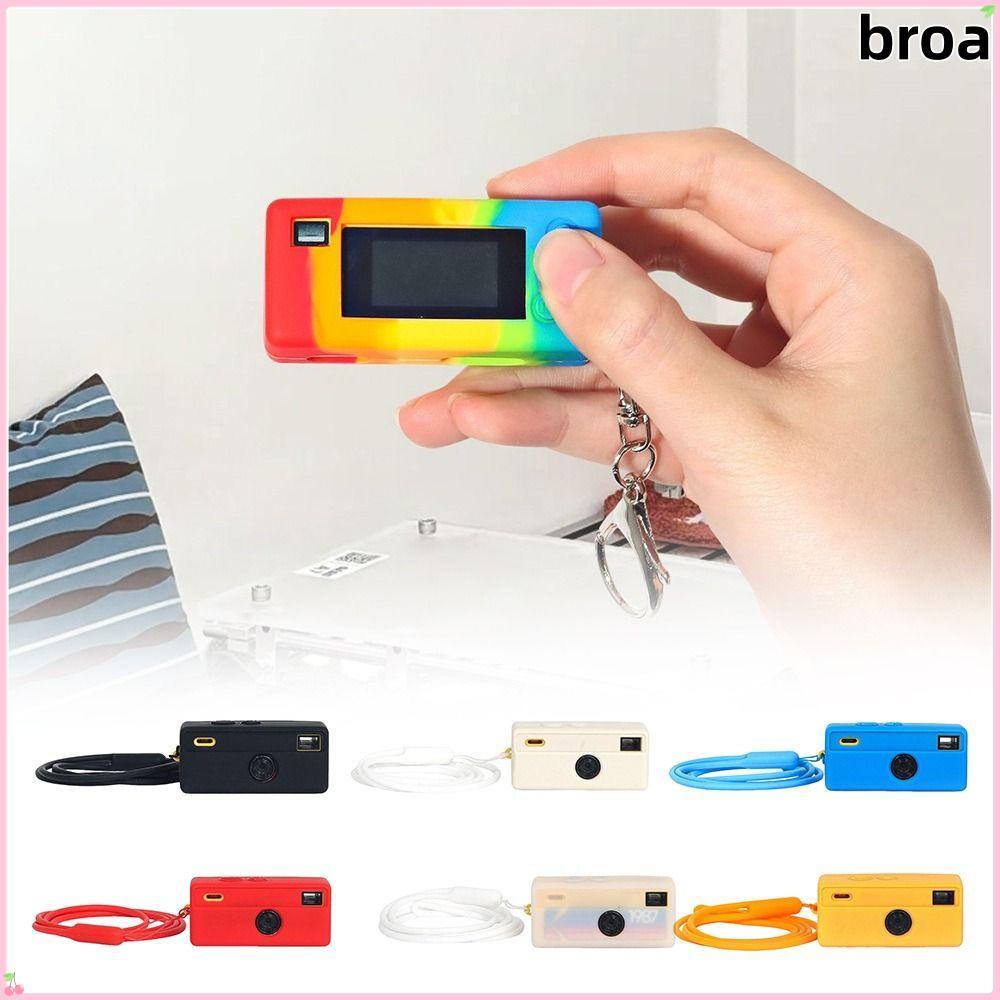 BROA Cho Kodak Charmera, Có Dây Buộc Mềm, Phụ Kiện Máy Ảnh Silicon Xước