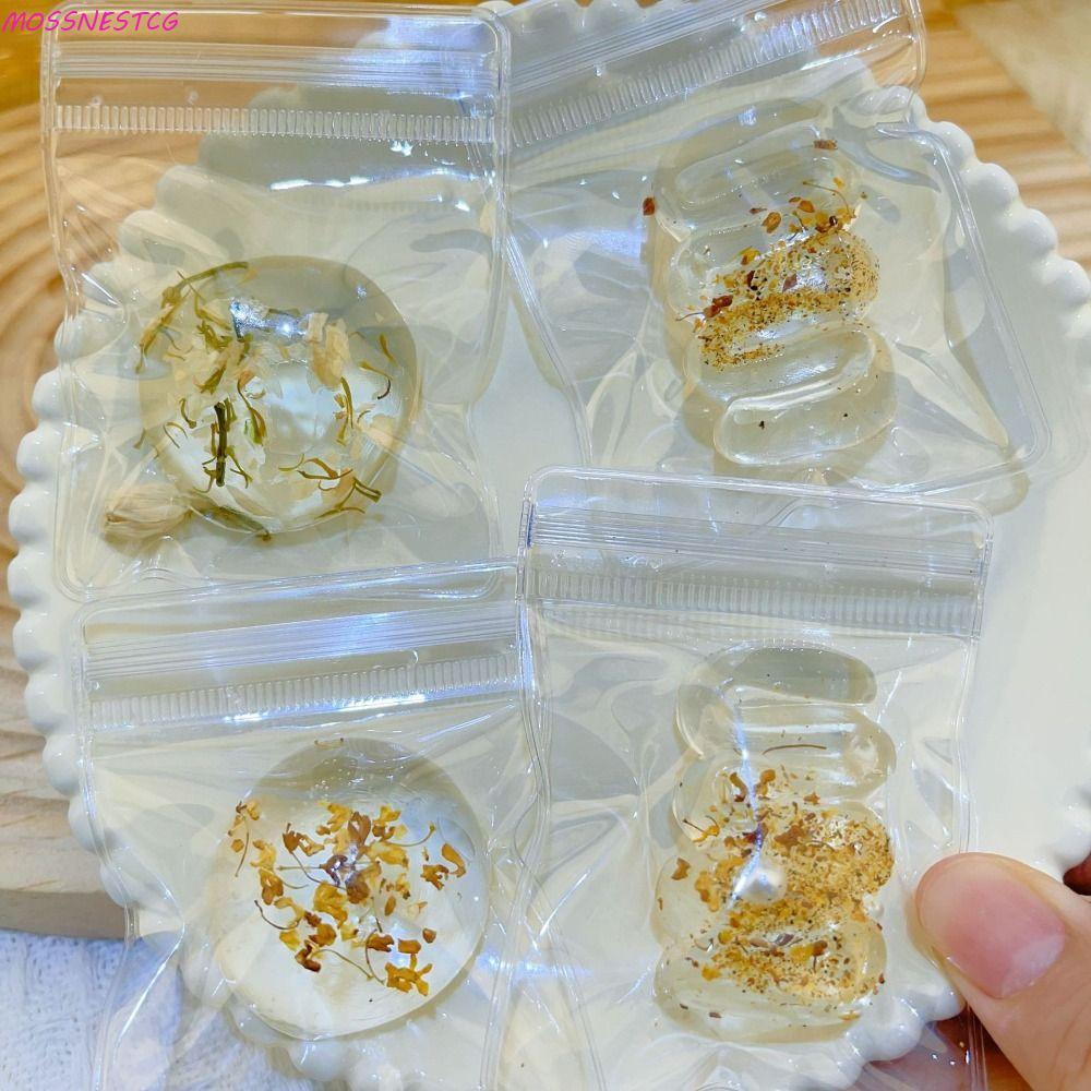 MOSSNESTCG Đồ chơi bóp cá vàng, Mô phỏng Osmanthus Goldfish Osmanthus Cake Đồ chơi phục hồi chậm, Độ