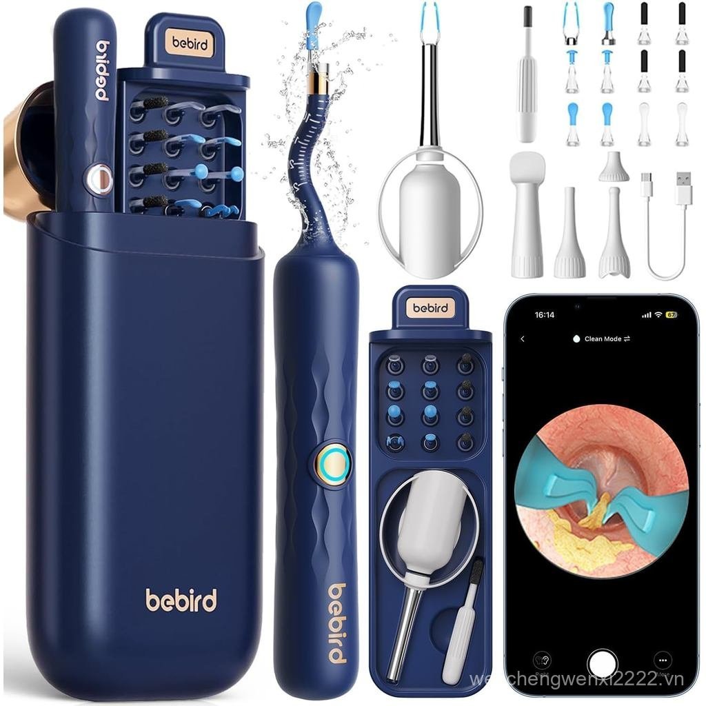 Camera công cụ loại bỏ sáp tai Bebird Earsight Plus D39R, các vật phẩm đủ điều kiện FSA HSA, Máy làm