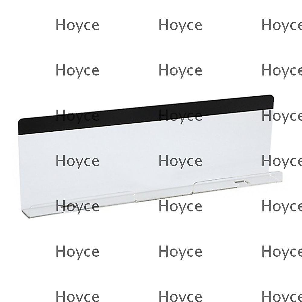 HOYCE 2 Chiếc Màn Hình Bảng Ghi Nhớ Đáy, Có Lỗ Sạc Màn Hình Trong Suốt Bảng Ghi Nhớ Gắn Đáy, Acrylic