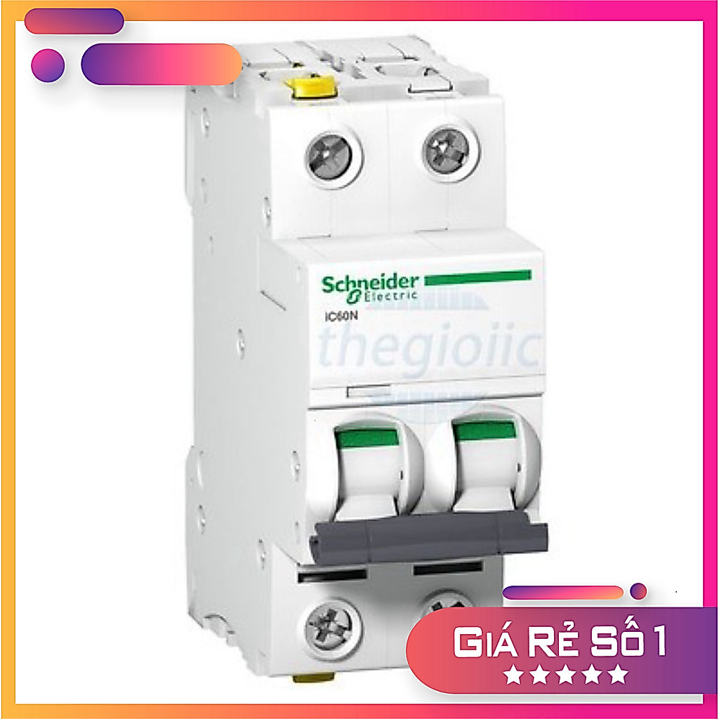 A9F74263 Aptomat MCB Schneider 2 Cực 63A Điện Tử Thường Tín