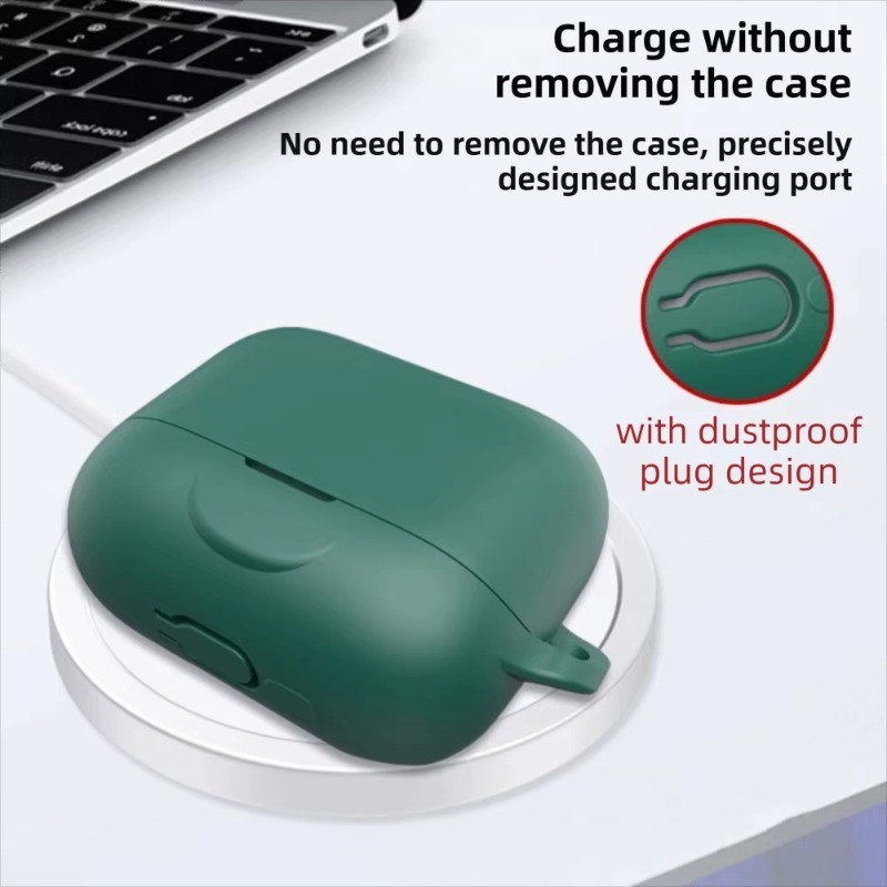 Dành Cho EarFun Air Pro 4 + Vỏ Silicon Mềm Phụ Kiện Cho EarFun Air Pro 4 Plus Vỏ Tai Nghe Silicon Hộ