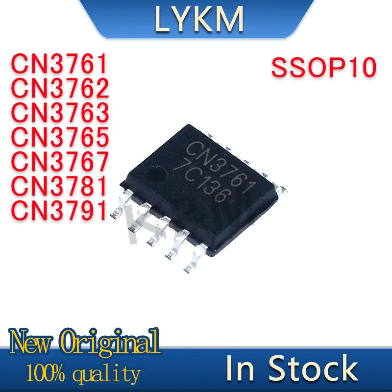 5 / Chiếc Mới Chính Hãng CN3761 CN3762 CN3763 CN3765 CN3767 CN3781 CN3791 chip Quản Lý Sạc Pin Lithi