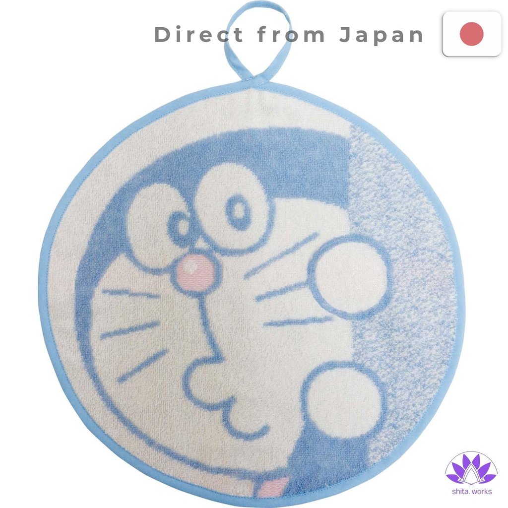 Khăn tắm vòng Kusubashi Mon Ori Doraemon [A-90068-86-B] Xin chào ★Direct from Japan★