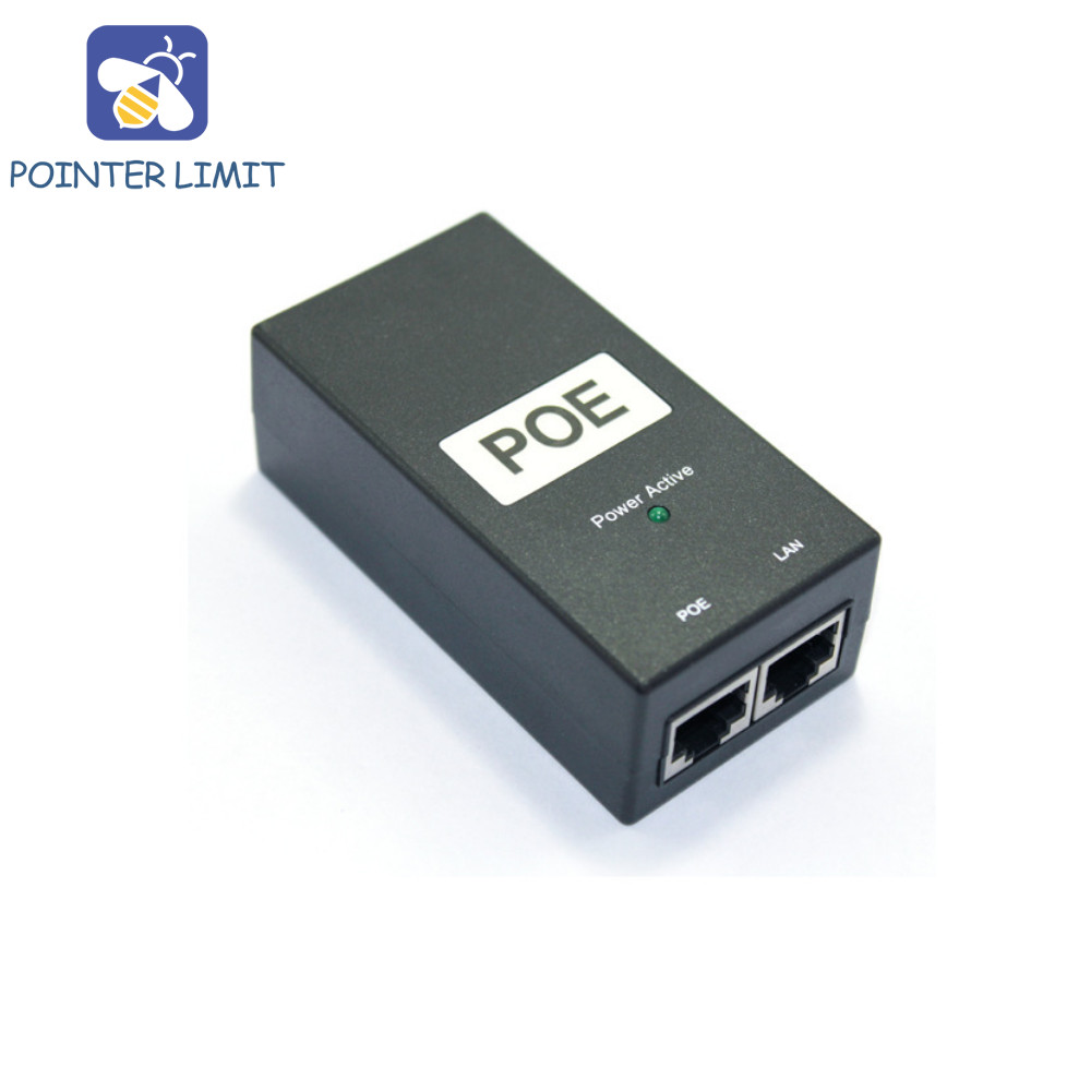 POINTER LIMIT POE Power Injector, 24V / 48V 0.5A IEEE802.3af / tại Bộ nguồn POE, Bộ nguồn thụ động B
