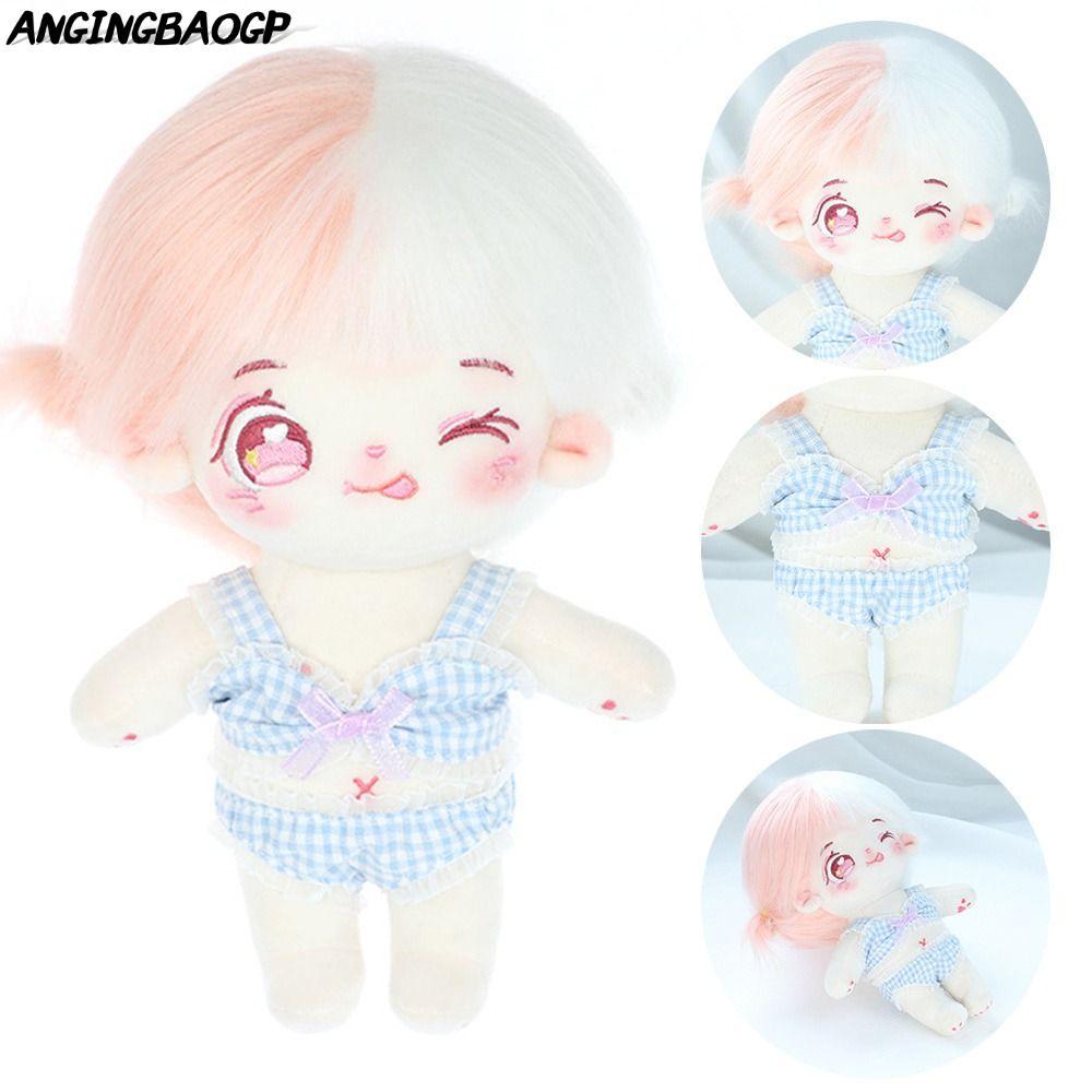 ANGINGBAOGP 20cm Búp Bê Bikini 4 Màu Búp Bê Quần Áo Cotton Cho 1 / 12BJD Búp Bê Búp Bê Quần Áo Bơi