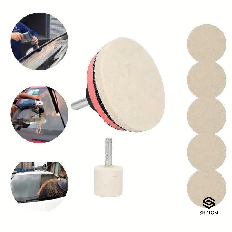 [SHZTGM] Bộ đánh bóng thủy tinh bột Cerium Oxide 100g Bóng lâu trôi cho Windows và gương Mới