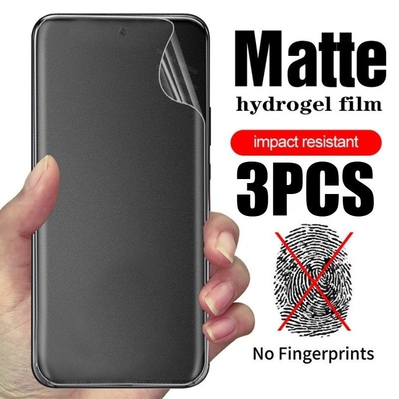 3 Miếng Dán Bảo Vệ Màn Hình HD Mềm Cho Redmi K100 K70 K70E K80 K90 Pro Max Siêu Chống Rơi Chống Gián