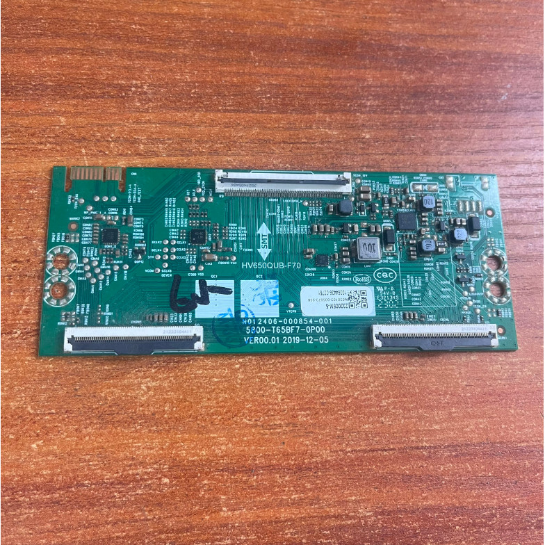Ban Đầu Sáng Tạo 65P70 65A20 Bảng Logic HV650QUB-F70 5800-T65BF7-0P00 Đo