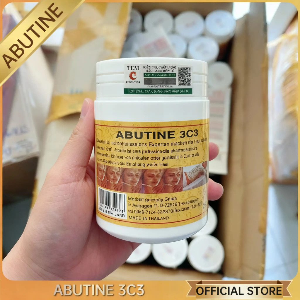 Kem dưỡng trắng ABUTINE 3C3 250g arbutin 3C3 dưỡng da dưỡng ẩm mỹ phẩm thoải mái chăm sóc da phục hồ