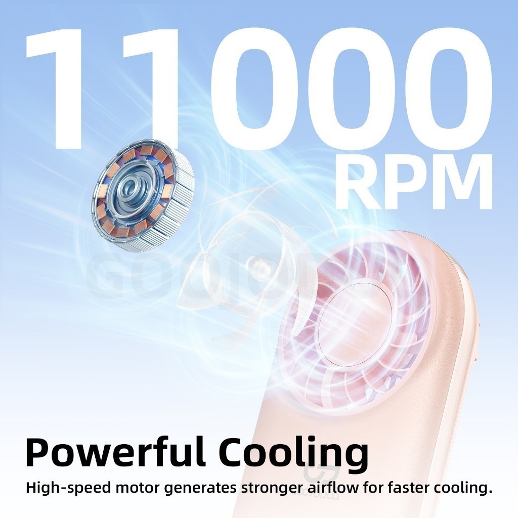 GOOJODOQ Quạt cầm tay Mini cầm tay Quạt làm mát bỏ túi siêu mỏng có thể sạc lại cho trẻ em đi học | BigBuy360 - bigbuy360.vn