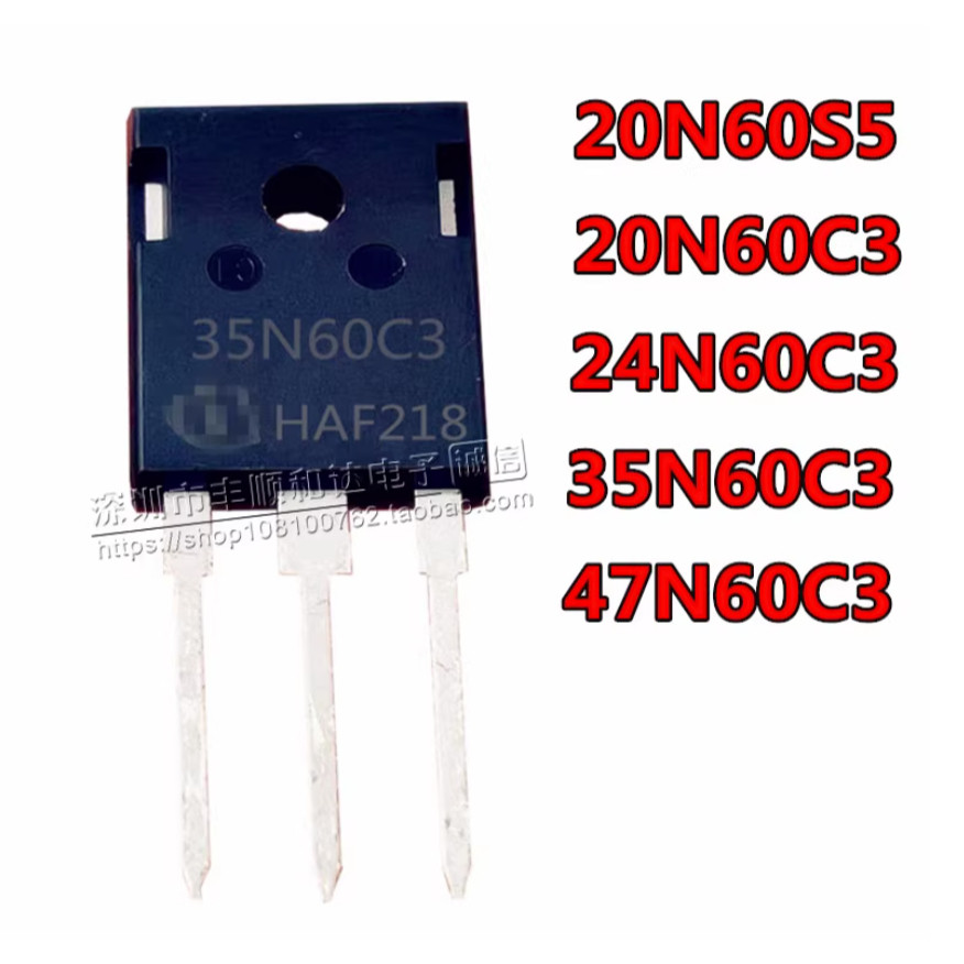 5 Chiếc SPW 35N60C3 24N60C3 47N60C3 20N60C3 TO-247 Hiệu Ứng Trường Transistor