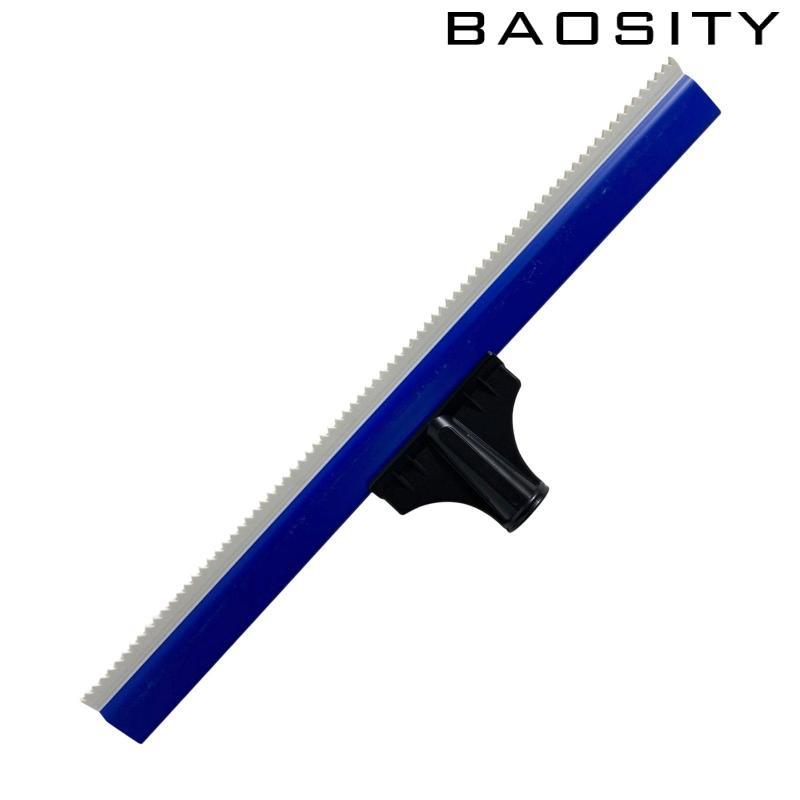 Notched Epoxy Floor Squeegee Gear Rake để sơn bê tông đồng nhất lan truyền và lớp phủ sàn dễ dàng