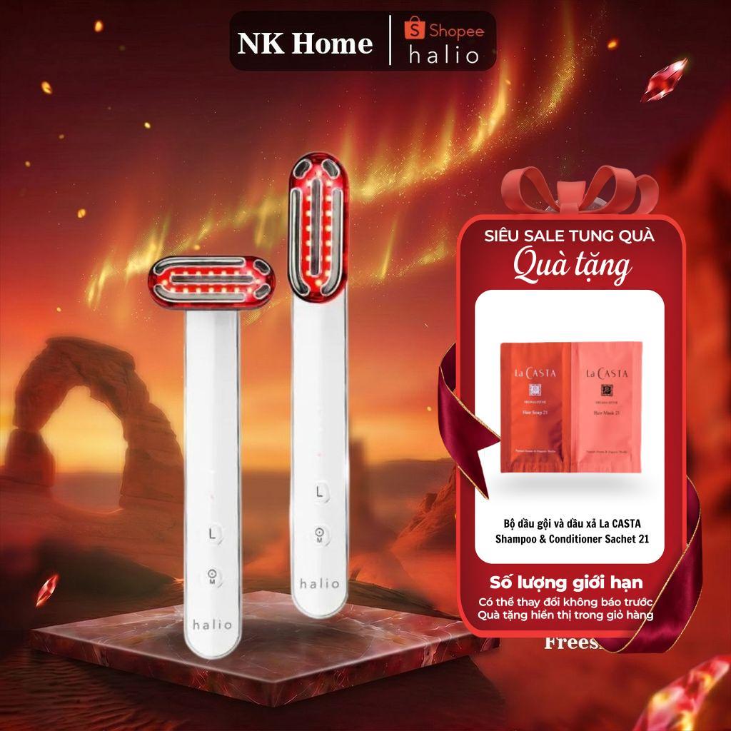 Máy Ánh Sáng Đỏ Tăng Sinh Collagen Halio Red Light Therapy Device 3 In 1 - Nâng cơ EMS - BH 24 tháng