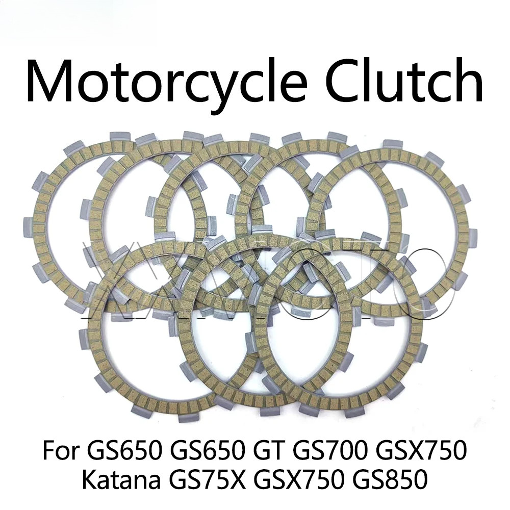 Đĩa Ly Hợp GS650 Cho Suzuki GS650 GT GS700 GSX750 Katana GS75X GSX750 GS850 GS 700 650 Xe Máy Ly Hợp