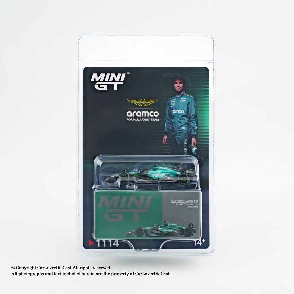 MINI GT 1: 64 # 1114 Aston Martin Stroll # 18 Mẫu xe