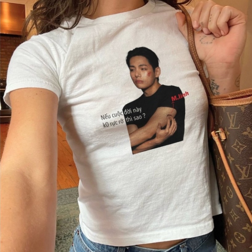 |In Áo Theo Yêu Cầu| Áo Phông T Shirt Nam Nữ Custom Hình In RinK Tee - V Muỗi Đốt (Custom Tee)