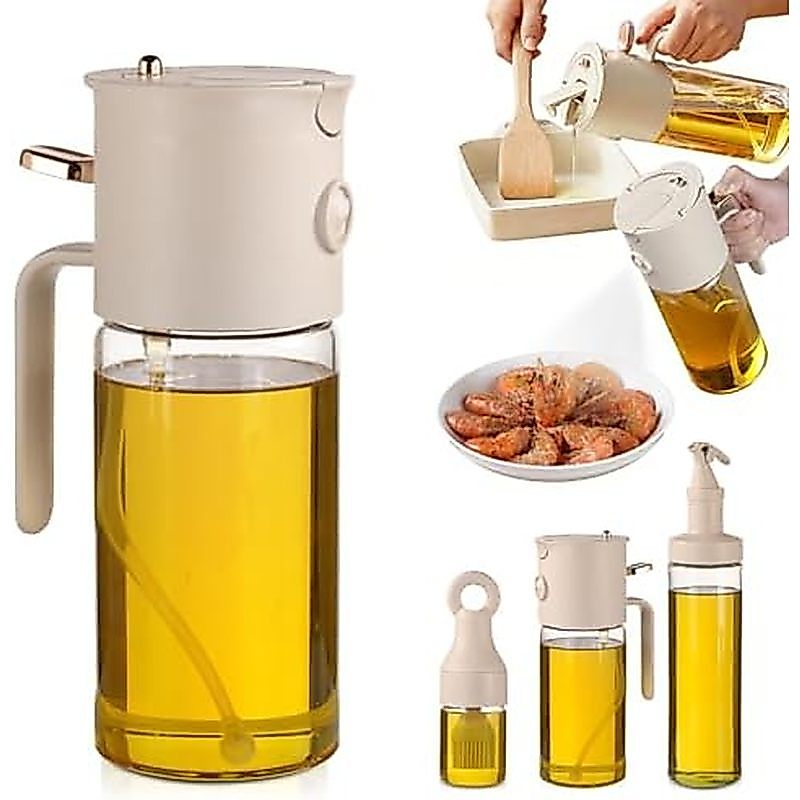 - Brush B kitchen, Sprayer 580ml / 19.6oz Shaker) Nấu ăn ô liu hoàn hảo, + (Chai Basting Oil FREE Sp