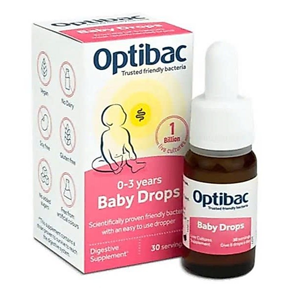Optibac Baby Drops - HSD 21/01/2027 - mua 3 tặng 1 - chính hãng
