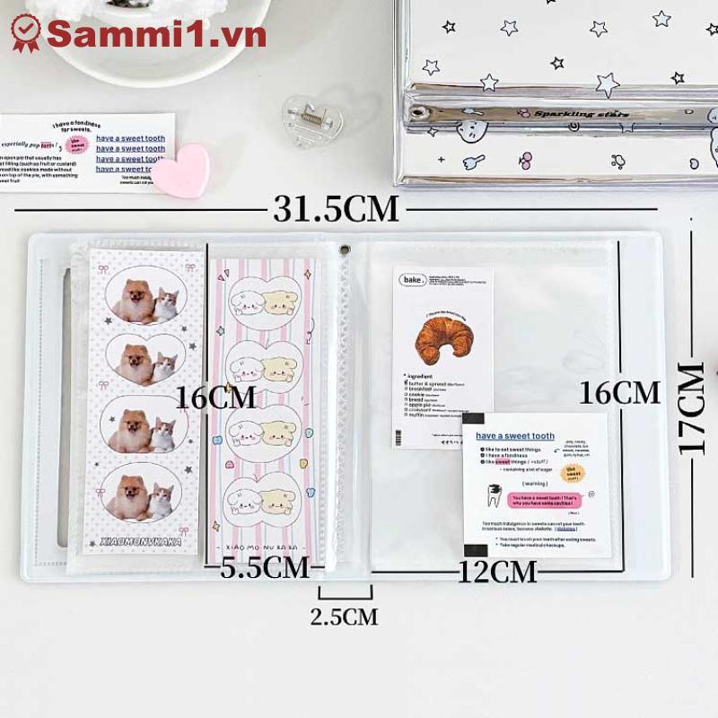 Album Ảnh Hoạt Hình ZK 4 Lưới Cho 40 2x6 "Dải & 20 4x6" Ảnh VN