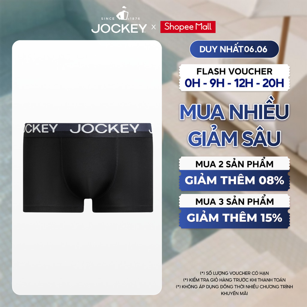 Quần lót bamboo nam Jockey dáng trunk - J4118