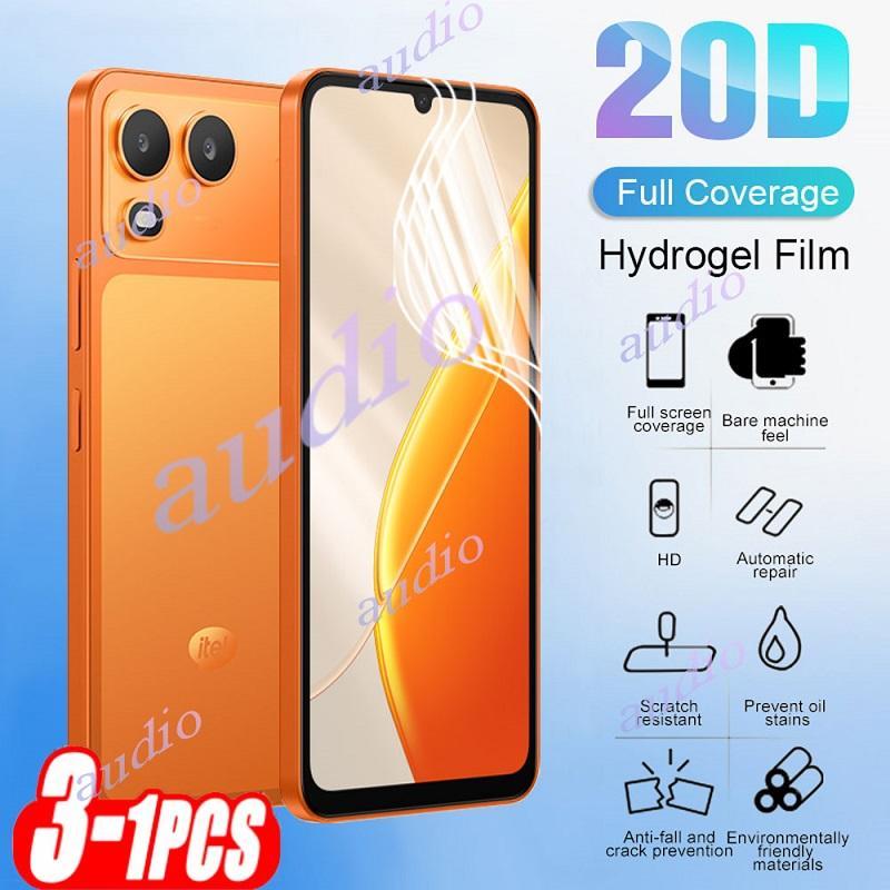 Itel A200 4G 3 Cái 20D Full Coverage Hydrogel Film Cho Itel A200 A200 + itelA200 itelA200 + 4G 2026 