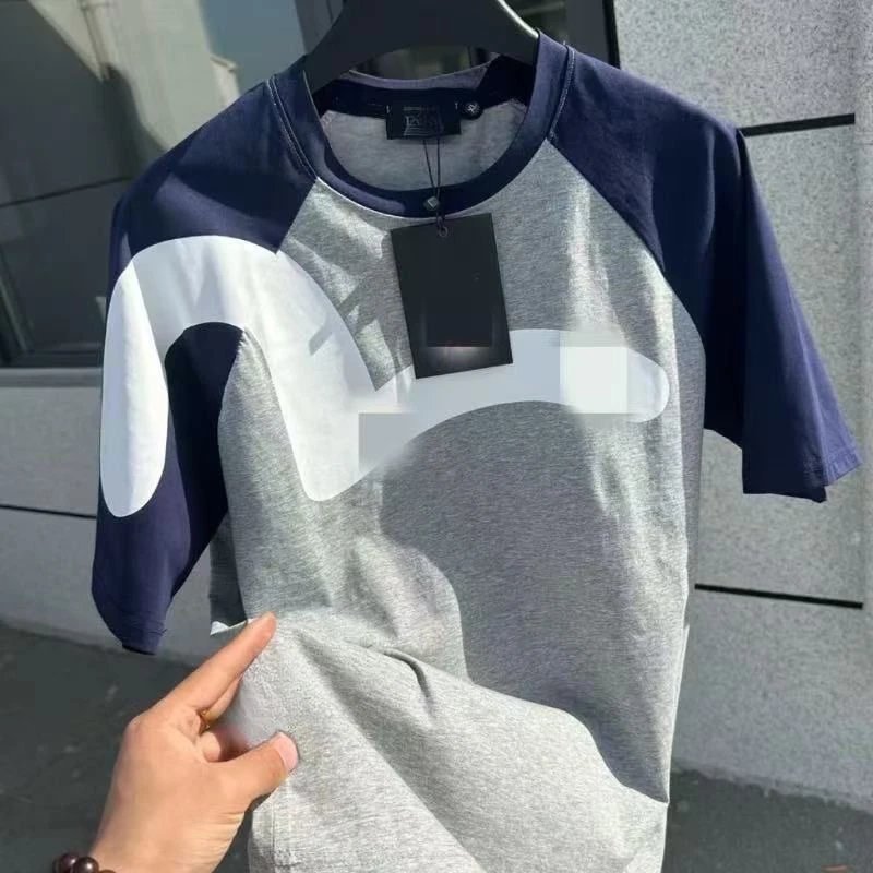 [Hàng có sẵn] Áo thun ngắn tay Evisu Evisu Nam nữ cùng phong cách nhẹ nhàng sang trọng dành cho nữ s