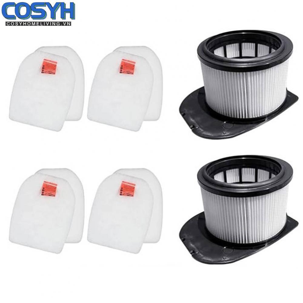 <cosyh>Essential Filter Pack for Shark Iz862h Corded Vacuum Includes 6 Pieces